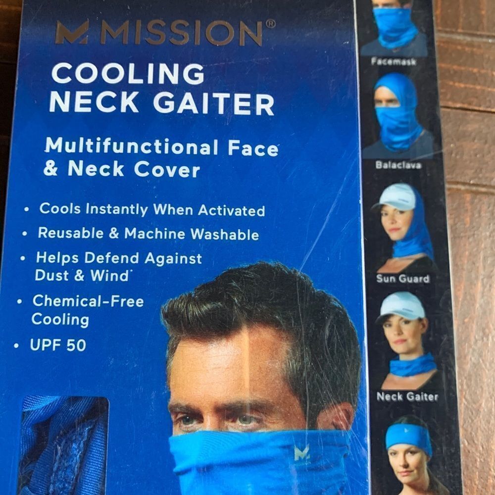 Mission cooling neck gaiter 12 in 1